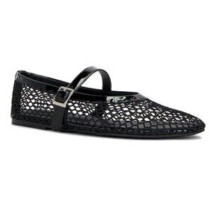 Tony Bianco Mia Flat | Black Mesh Mary-Jane | Great Condition | FREE SHIPPING!